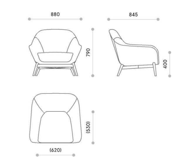 Navya Single Seater Sofa